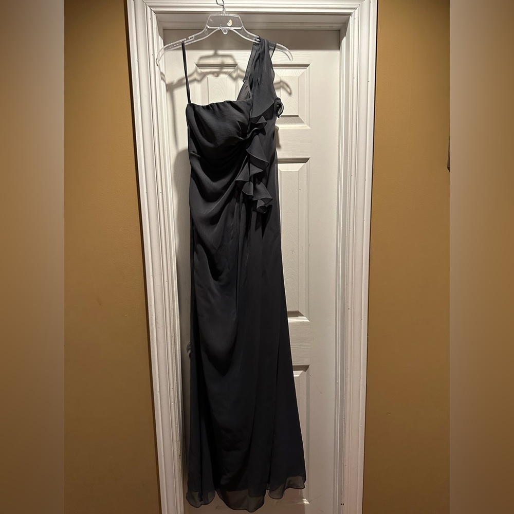 One shoulder formal dress